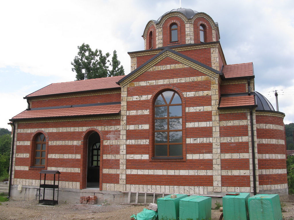Изградња цркве - јул 2016.године
